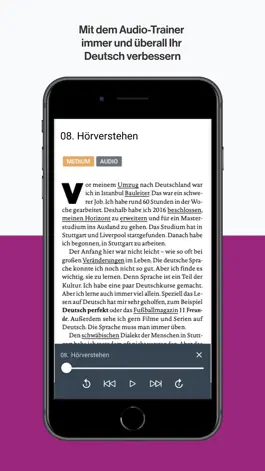 Game screenshot Deutsch perfekt lernen hack