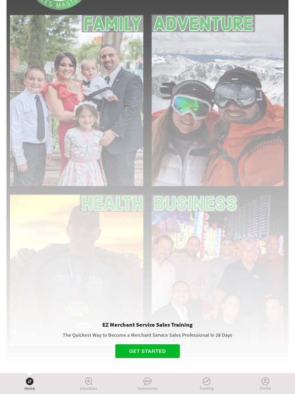 EZ Merchant Sales Training iPad screenshot 1 - Business app