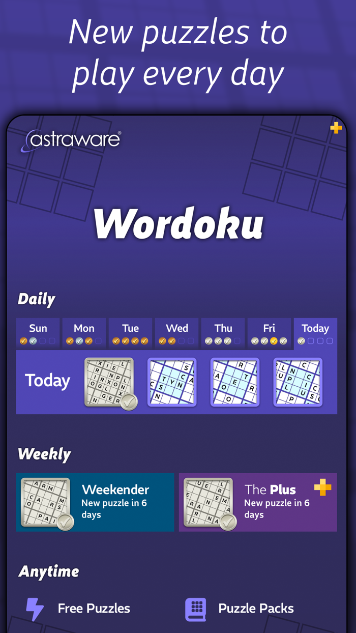 Astraware Wordoku