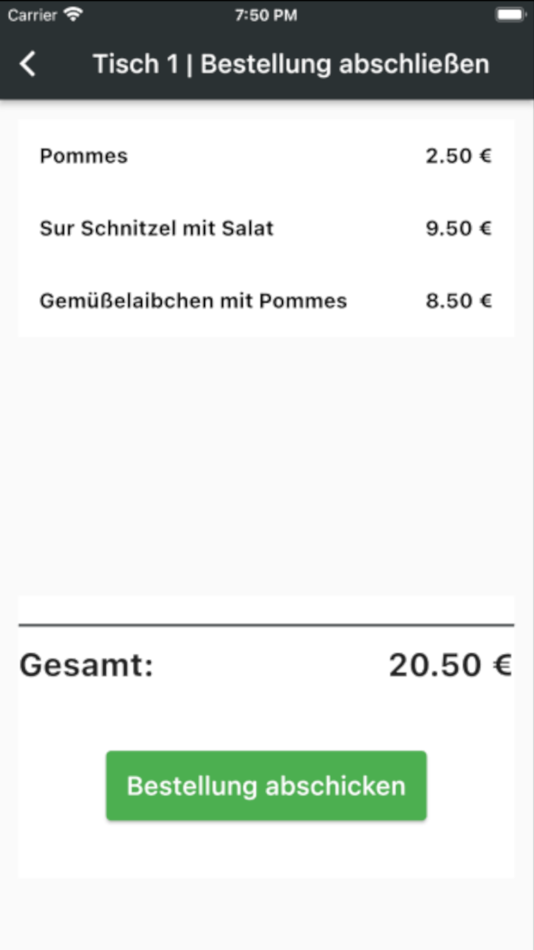 #3. quick2order (iOS) By: tech2solutions GmbH