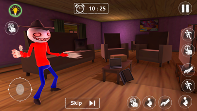 Horror Head Scary Monster Game Screenshot