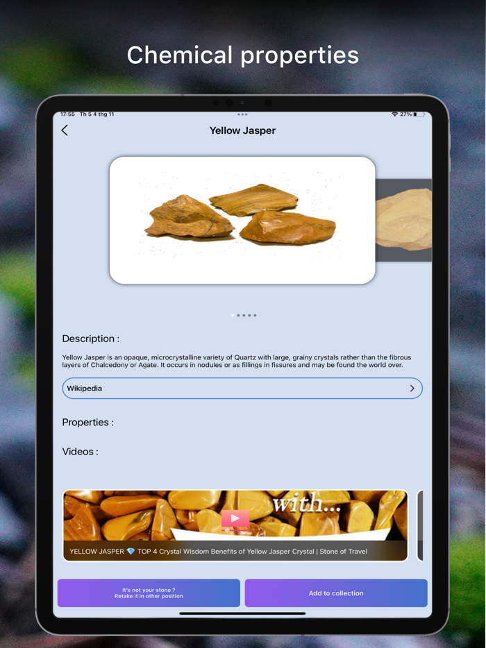 Rock Identifier Crystal Finder