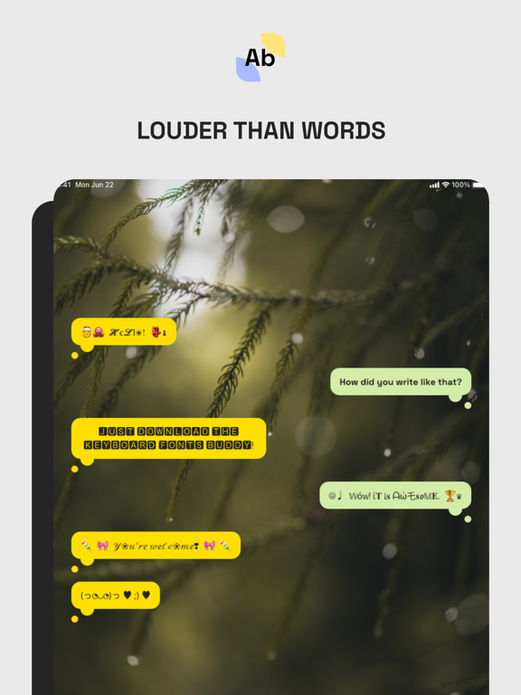 Keyboard Fonts Buddy for IG iPad screenshot 4 - Utilities app