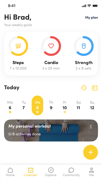 Homefit NL Screenshot