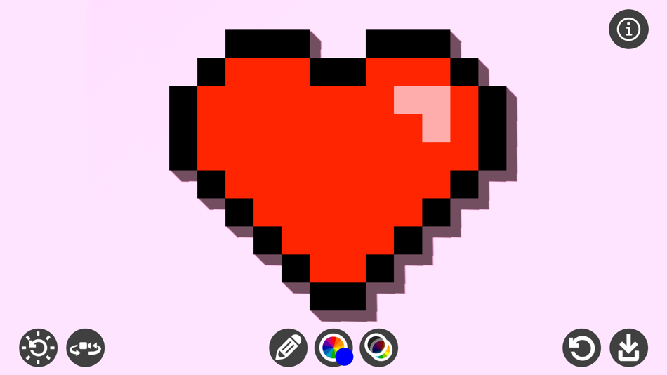 #5. Pixel Draw 3D (iOS) 由: Heng Jia Liang