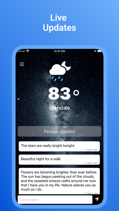 WeatherPeople Screenshot