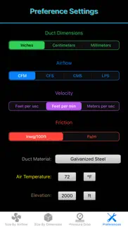 duct calculator elite iphone screenshot 3