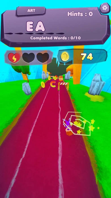 Screenshot 3 of Smart Runner Spelling Contest App