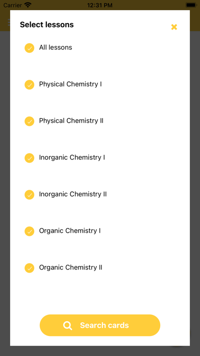 A-Level Chemistry Flashcards Screenshot