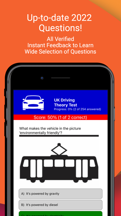 UK Driving Theory Test Screenshot