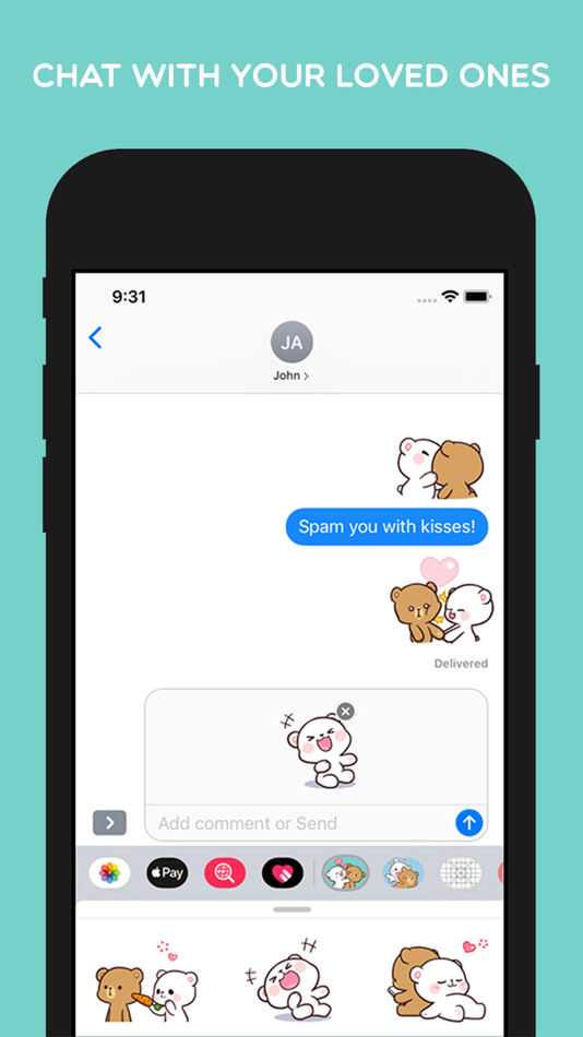 #2. Milk and Mocha Animated (iOS) 由: PT. SEMANGGI KREASI INDONESIA