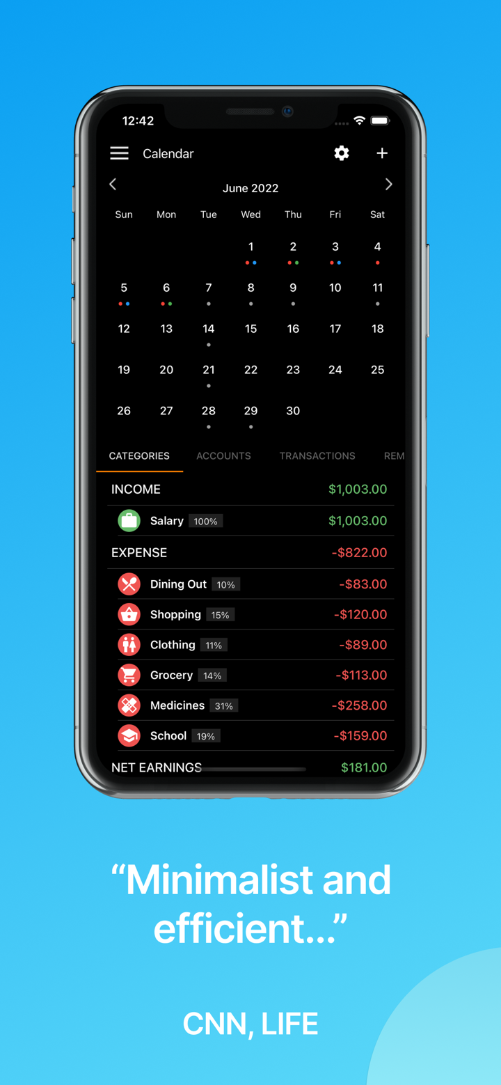 Bluecoins Finance & Budget screenshot 4
