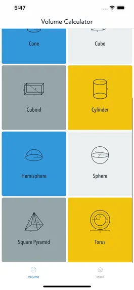 Game screenshot Volume Calculator. apk