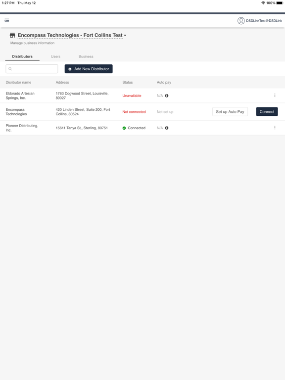 DSDLink Mobile iPad screenshot 7 - Business app