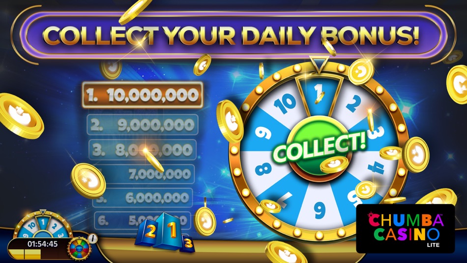 #1. Chumba Lite – Casino games (iOS) 来自: VGW Holdings Pty Ltd