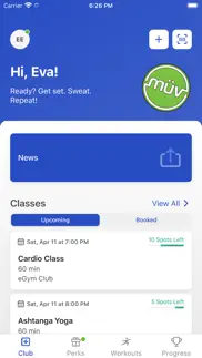 muv fitness iphone screenshot 2