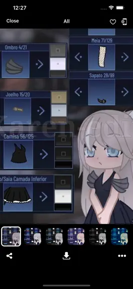 Game screenshot GL Outfit Ideas for GACHA apk