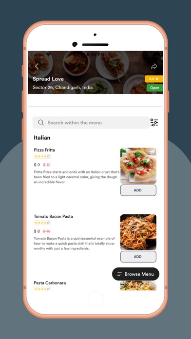 DingDongdelivers App Screenshot