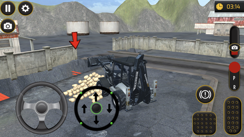 #2. Construction Wheel Loader (iOS) By: Meriç İnternet Teknolojileri A.Ş.