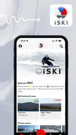 Game screenshot iSKI Czech - Ski & Tracking mod apk