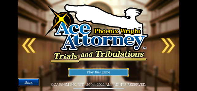 Ace Attorney Trilogy Screenshot
