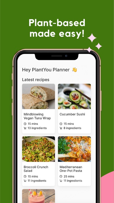 PlantYou: Vegan Meal Plannerのおすすめ画像2