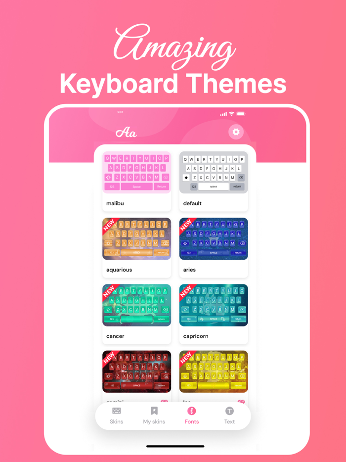 Fonts Keyboard