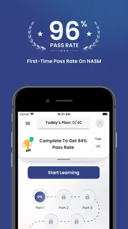 Game screenshot NASM Practice Test 2022 mod apk
