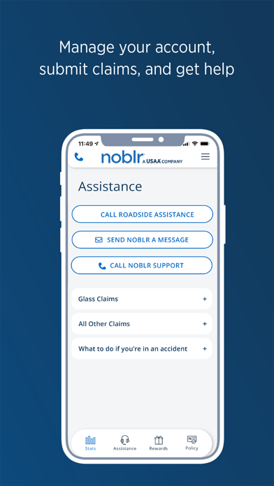 USAA Pay As You Drive by Noblr Screenshot