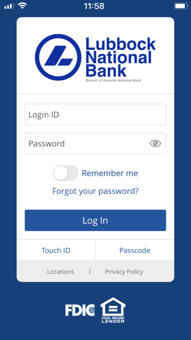 Lubbock National Bank Mobile Screenshot