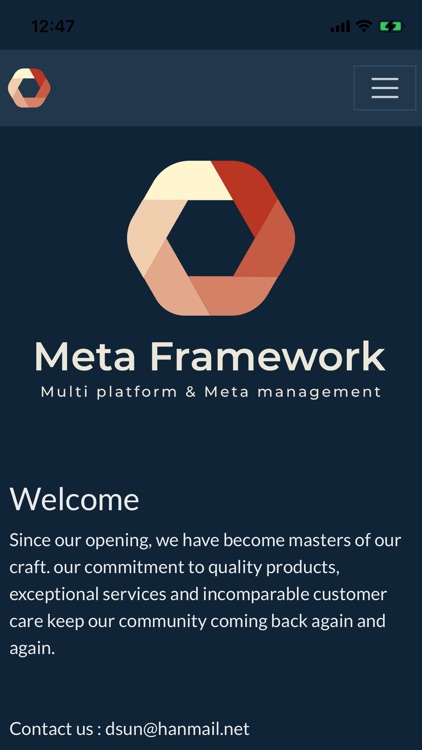 Meta Framework Management