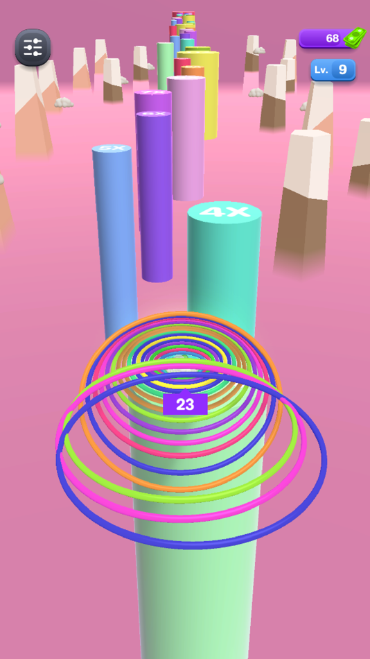 #1. Circles Runner (iOS) 由: Gigantic Games