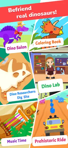Game screenshot Dino Preschool learn abc & 123 mod apk
