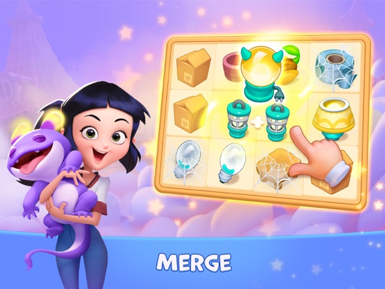 Lucy’s Ville: Fabulous Merge iPad screenshot 1 - Games app