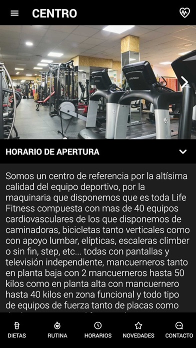 Fitness Sport Club Screenshot