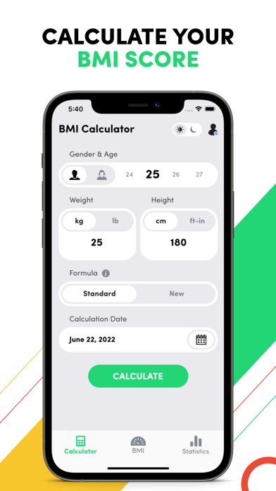 Screenshot 2 of BMI Calculator - Height Weight App
