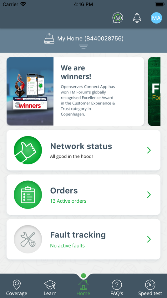 #1. Openserve Connect (iOS) 由: Openserve (Pty) Ltd