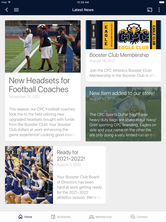 Cedar Park Christian Boosters