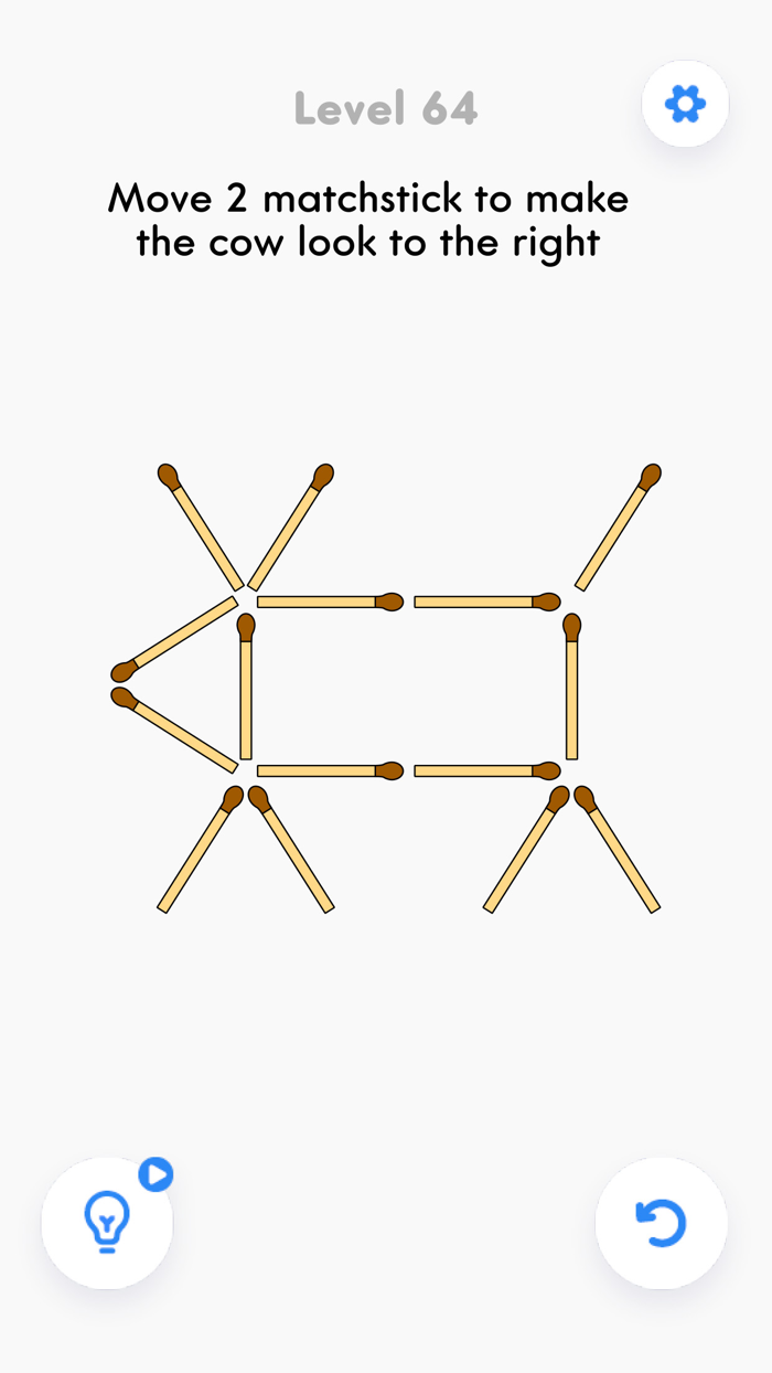 Matchstick puzzle game