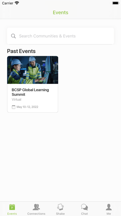 BCSP Global Learning Summit Screenshot