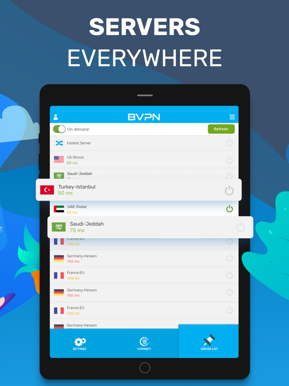 Screenshot #6 pour B VPN: Fast VPN Tunnel Smoke