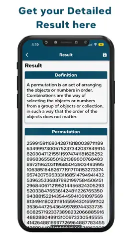 Game screenshot Permutation Combination Calc hack