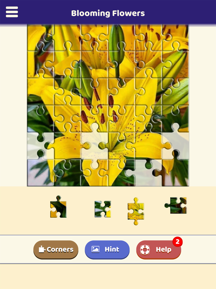 Blooming Flowers Puzzle