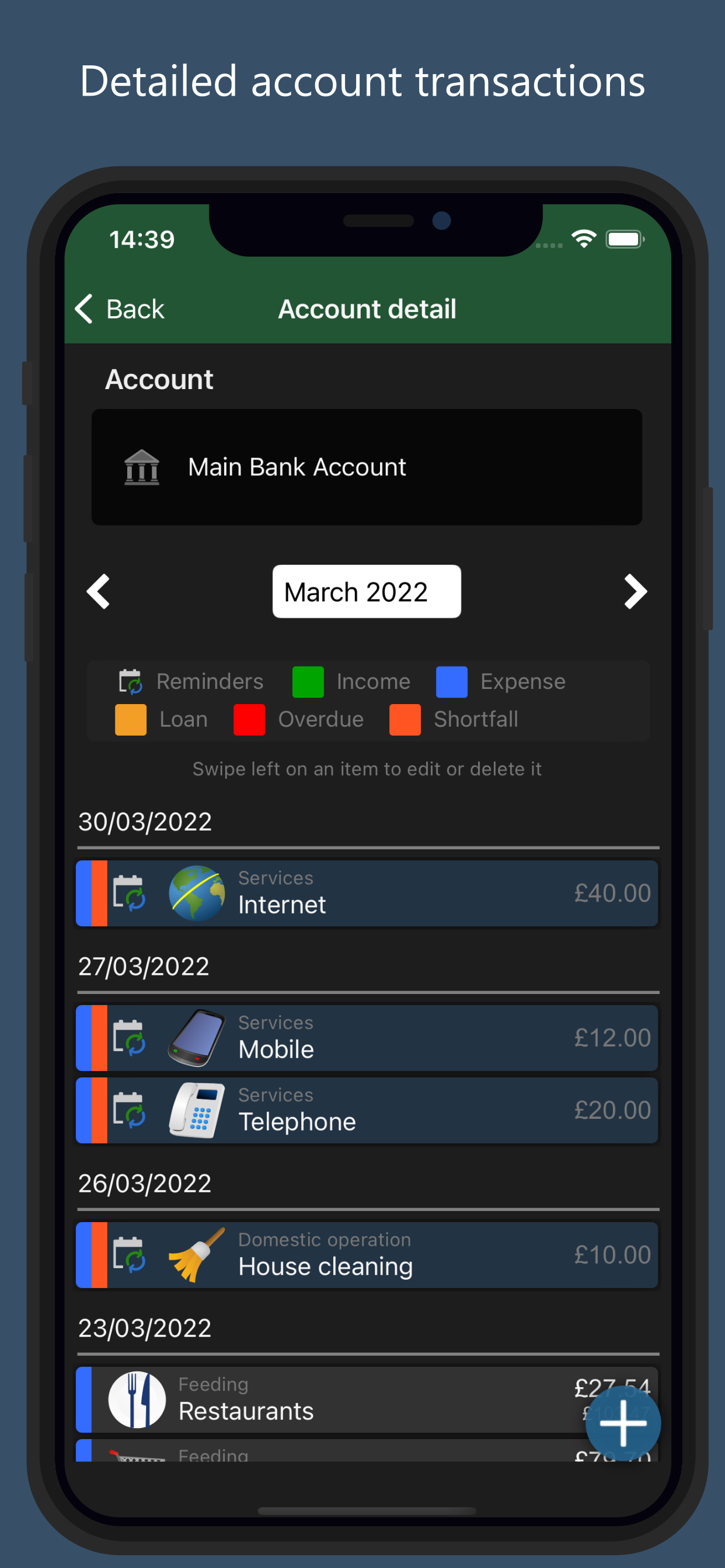 Homeasy - Account management