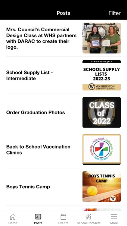 WashCommSchools Hatchets