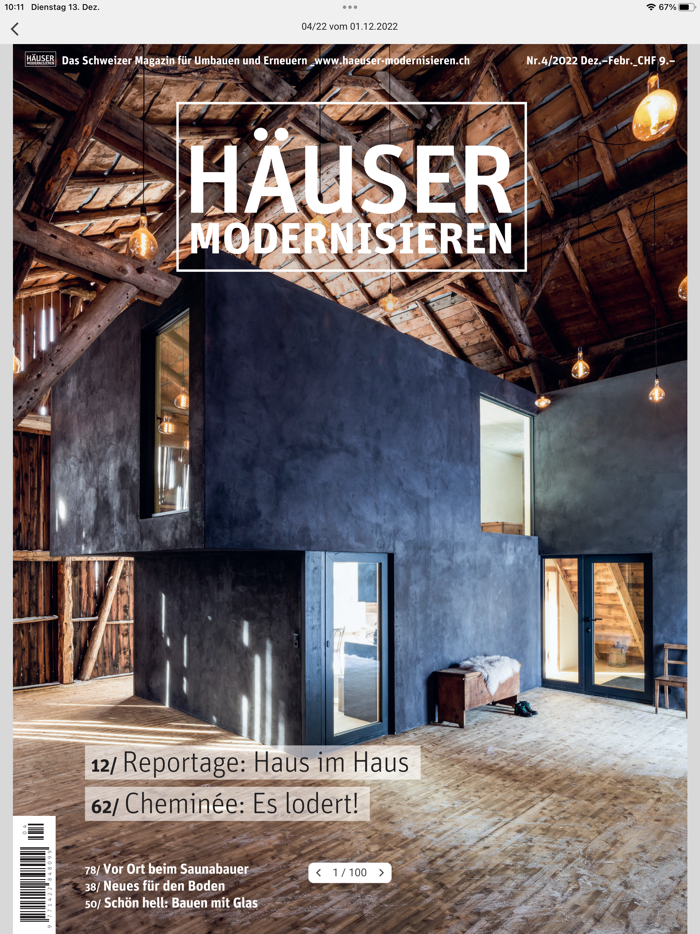 Häuser modernisieren