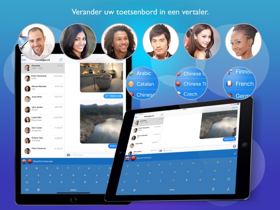 Toetsenbord vertaler Pro iPad app afbeelding 1