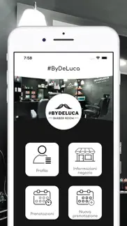 #bydeluca -•barber room•- iphone screenshot 1