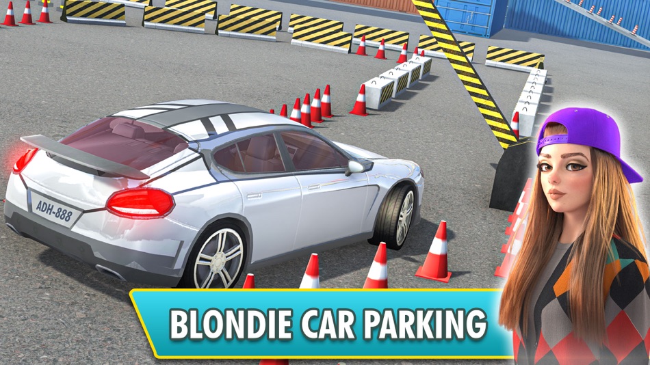 #1. Blondie Car Parking: Car Games (iOS) 由: Jameel Khan