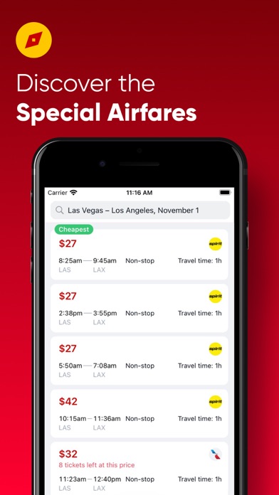 Last Minute Flight Deals Screenshot